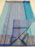 Kanchipuram Blended Korvai Fancy Silk Sarees 124
