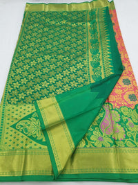 Kanchipuram Blended Tissue Bridal Silk Sarees 059