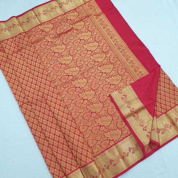 Kanchipuram Pure Handloom Bridal Silk Saree 192