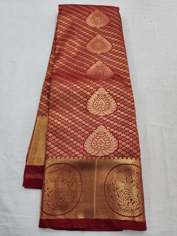 Kanchipuram Blended Bridal Silk Sarees 332
