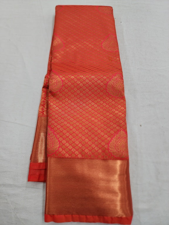 Kanchipuram Blended Bridal Silk Sarees 407