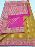 Kanchipuram Blended Fancy Bridal Silk Sarees 296
