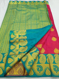 Kanchipuram Blended Fancy Bridal Silk Sarees 298