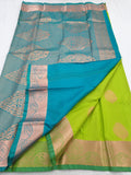Kanchipuram Blended Fancy Bridal Silk Sarees 299