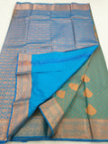 Kanchipuram Blended Fancy Bridal Silk Sarees 318