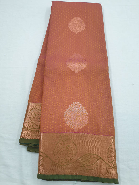 Kanchipuram Blended Fancy Bridal Silk Sarees 437