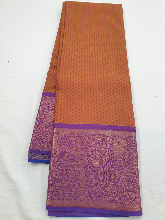 Kanchipuram Blended Fancy Bridal Silk Sarees 454