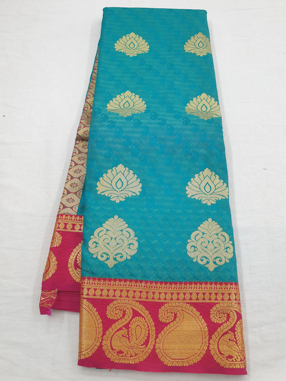 Kanchipuram Blended Fancy Bridal Silk Sarees 460