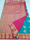 Kanchipuram Blended Fancy Bridal Silk Sarees 460