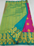 Kanchipuram Blended Fancy Bridal Silk Sarees 463