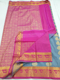 Kanchipuram Blended Fancy Bridal Silk Sarees 465
