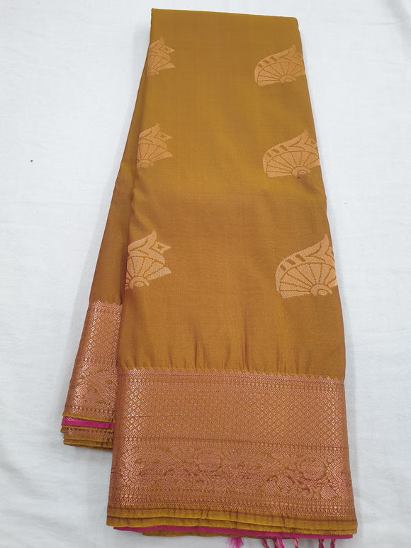 Kanchipuram Blended Fancy Bridal Silk Sarees 466
