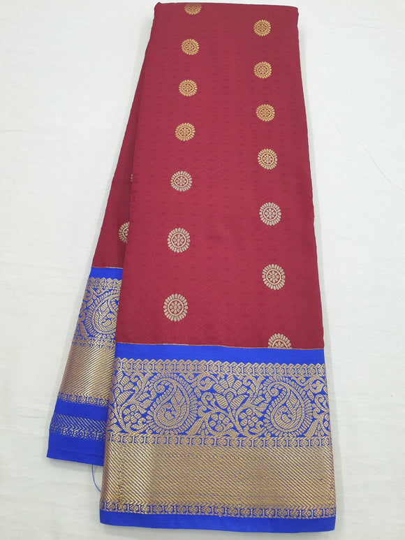 Kanchipuram Blended Fancy Bridal Silk Sarees 472