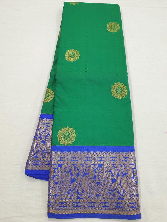 Kanchipuram Blended Fancy Bridal Silk Sarees 477