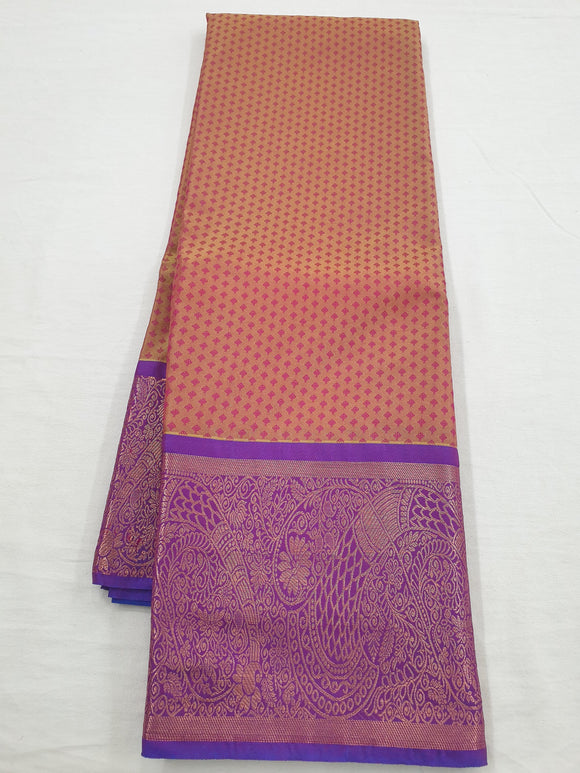 Kanchipuram Blended Fancy Bridal Silk Sarees 485