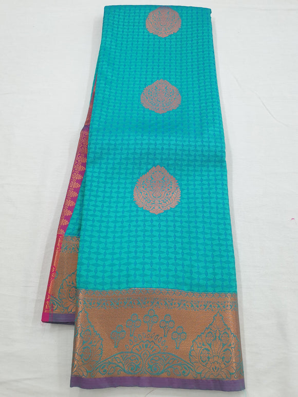 Kanchipuram Blended Fancy Bridal Silk Sarees 487