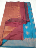Kanchipuram Blended Fancy Bridal Silk Sarees 502