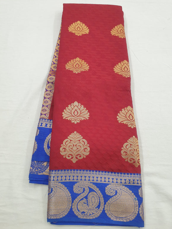 Kanchipuram Blended Fancy Bridal Silk Sarees 508