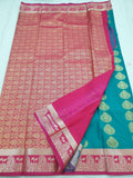 Kanchipuram Blended Fancy Bridal Silk Sarees 519