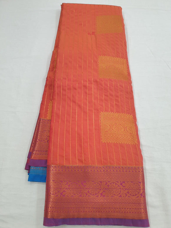 Kanchipuram Blended Fancy Bridal Silk Sarees 522