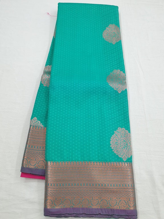 Kanchipuram Blended Fancy Bridal Silk Sarees 555