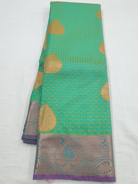 Kanchipuram Blended Fancy Bridal Silk Sarees 556