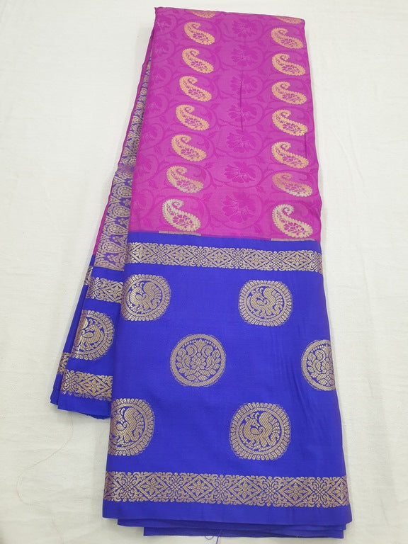Kanchipuram Blended Fancy Bridal Silk Sarees 557