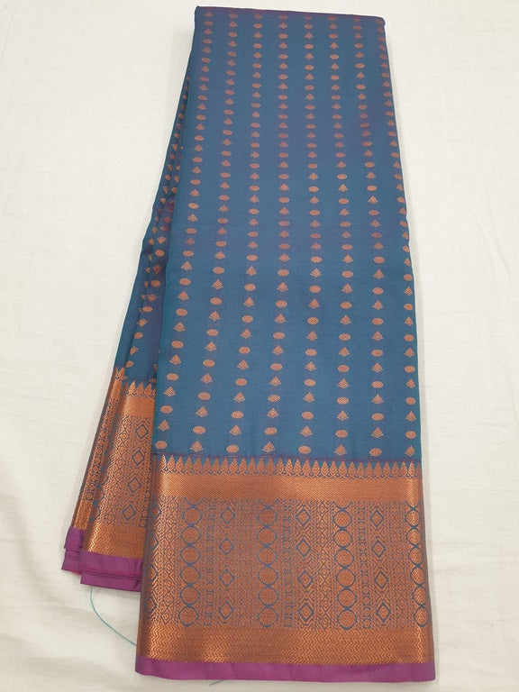 Kanchipuram Blended Fancy Bridal Silk Sarees 561