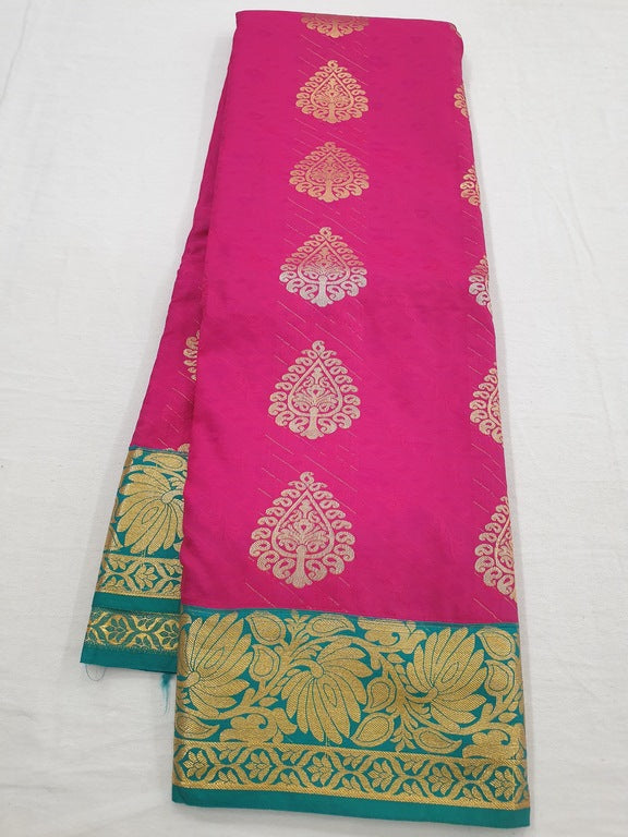 Kanchipuram Blended Fancy Bridal Silk Sarees 565