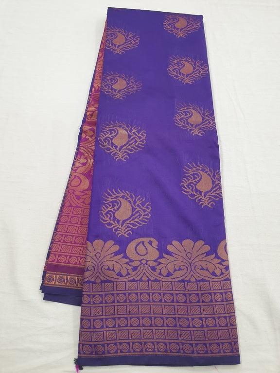 Kanchipuram Blended Fancy Bridal Silk Sarees 566