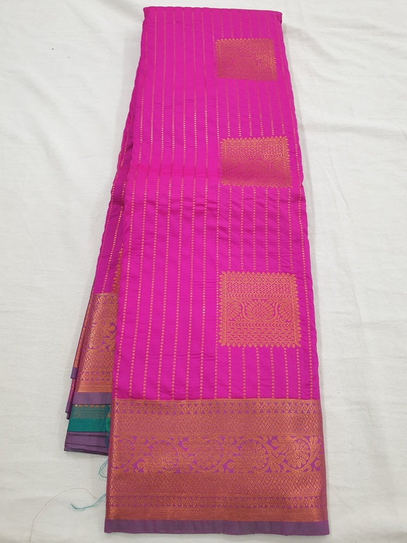 Kanchipuram Blended Fancy Bridal Silk Sarees 574
