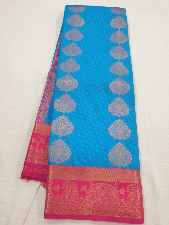 Kanchipuram Blended Fancy Bridal Silk Sarees 583