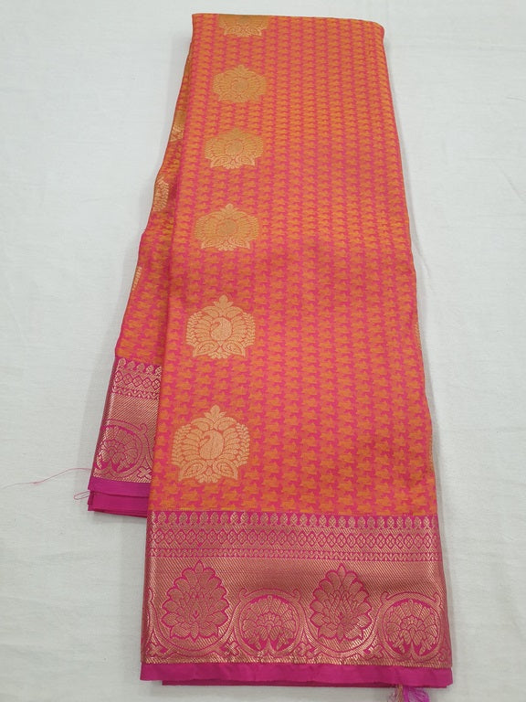 Kanchipuram Blended Fancy Bridal Silk Sarees 584