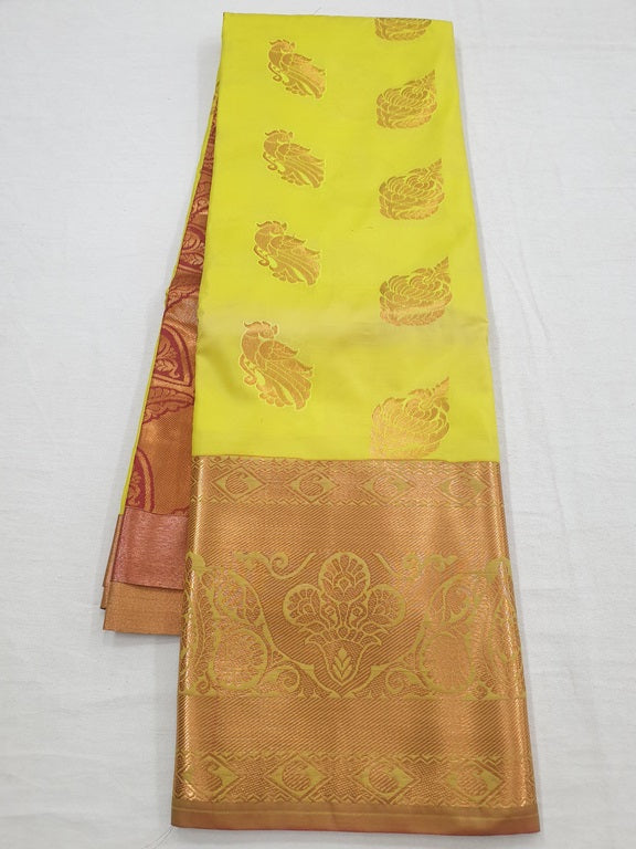 Kanchipuram Blended Fancy Bridal Silk Sarees 589