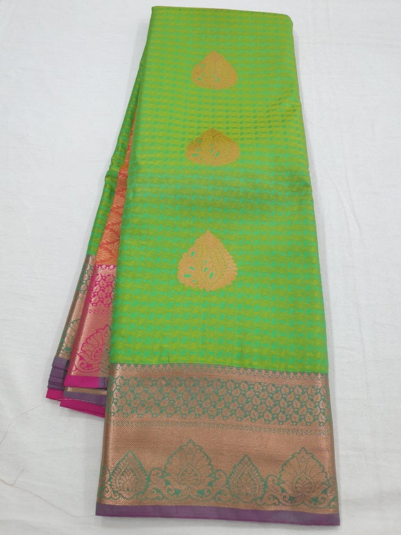 Kanchipuram Blended Fancy Bridal Silk Sarees 591
