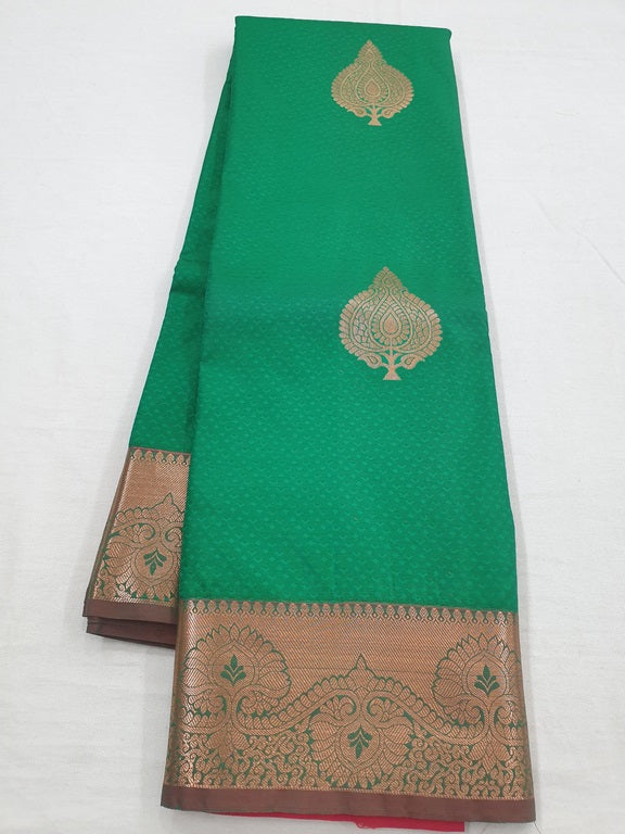 Kanchipuram Blended Fancy Bridal Silk Sarees 601