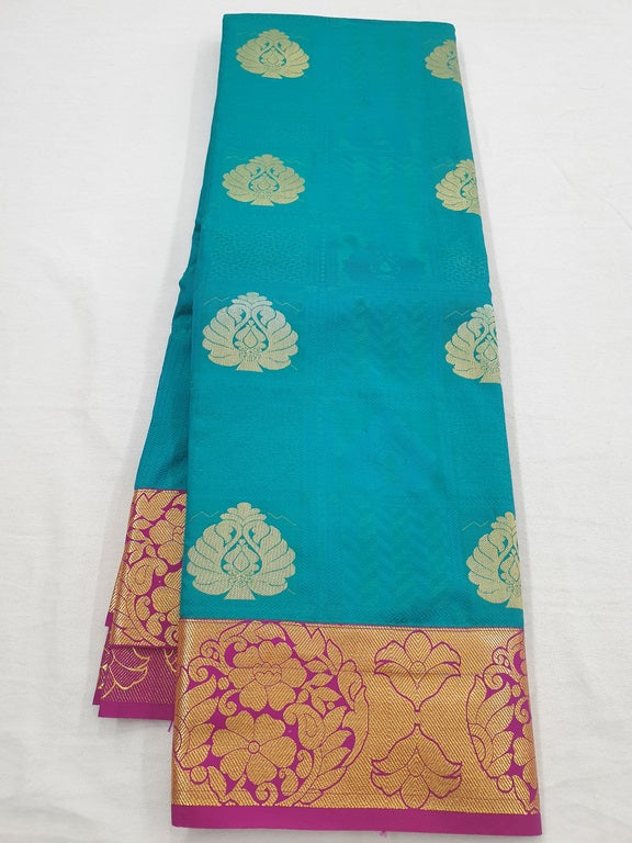 Kanchipuram Blended Fancy Bridal Silk Sarees 604