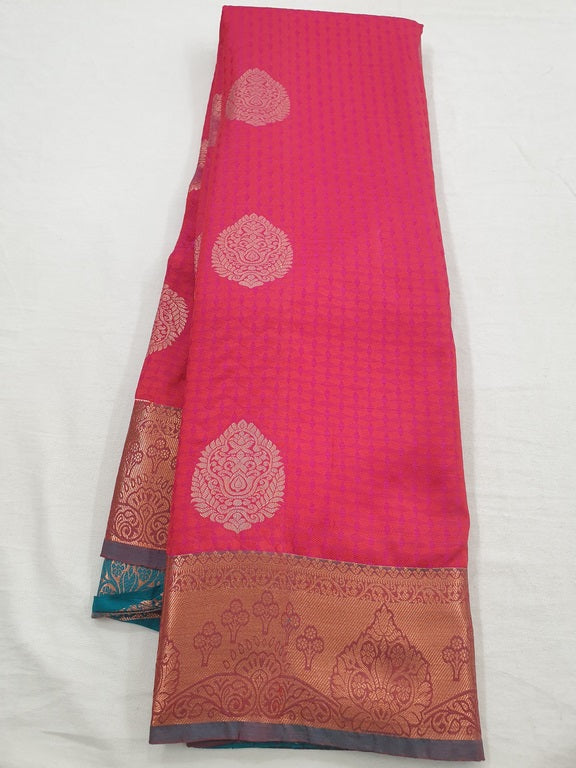 Kanchipuram Blended Fancy Bridal Silk Sarees 608