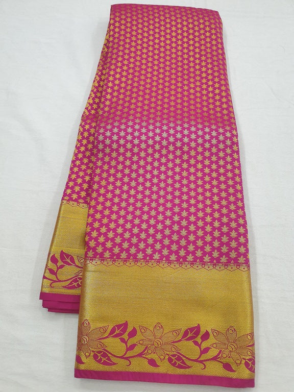 Kanchipuram Blended Fancy Bridal Silk Sarees 612