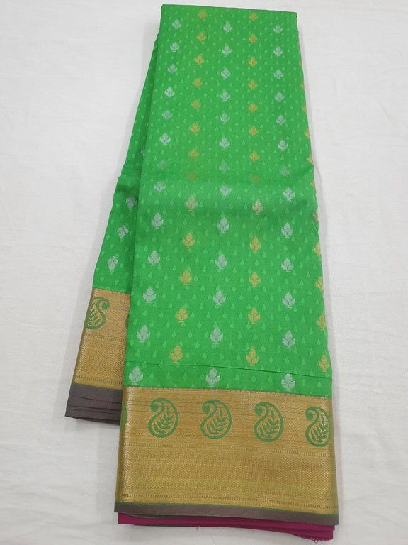 Kanchipuram Blended Fancy Bridal Silk Sarees 617