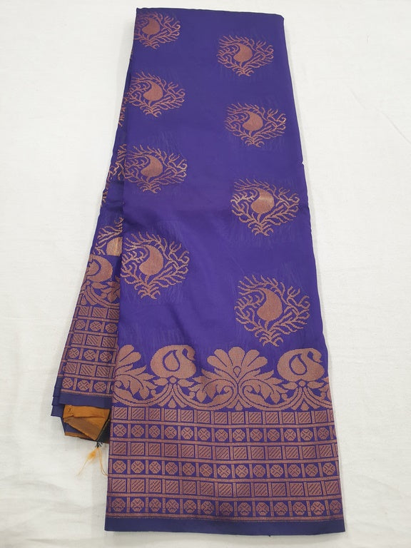 Kanchipuram Blended Fancy Bridal Silk Sarees 619