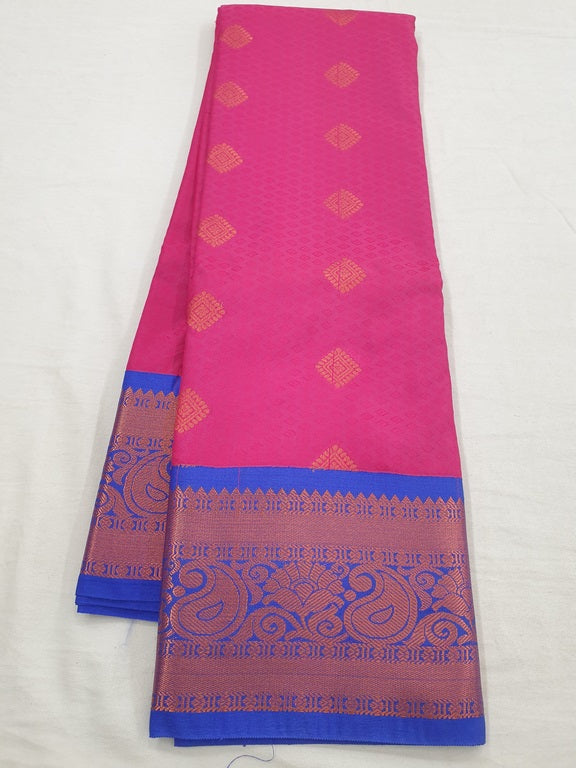 Kanchipuram Blended Fancy Bridal Silk Sarees 629