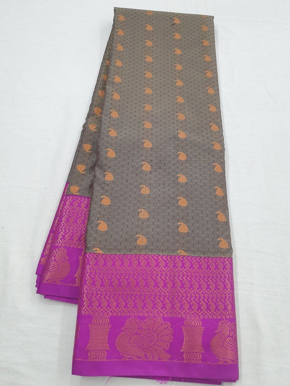 Kanchipuram Blended Fancy Bridal Silk Sarees 633