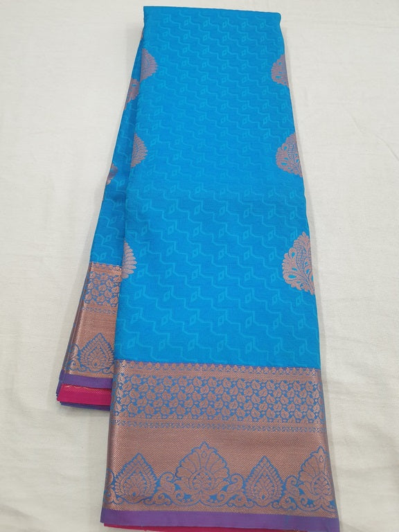 Kanchipuram Blended Fancy Bridal Silk Sarees 636