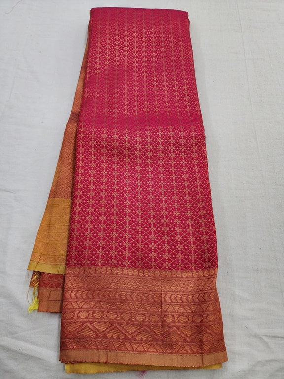 Kanchipuram Blended Fancy Bridal Silk Sarees 640