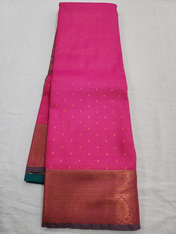 Kanchipuram Blended Fancy Bridal Silk Sarees 642