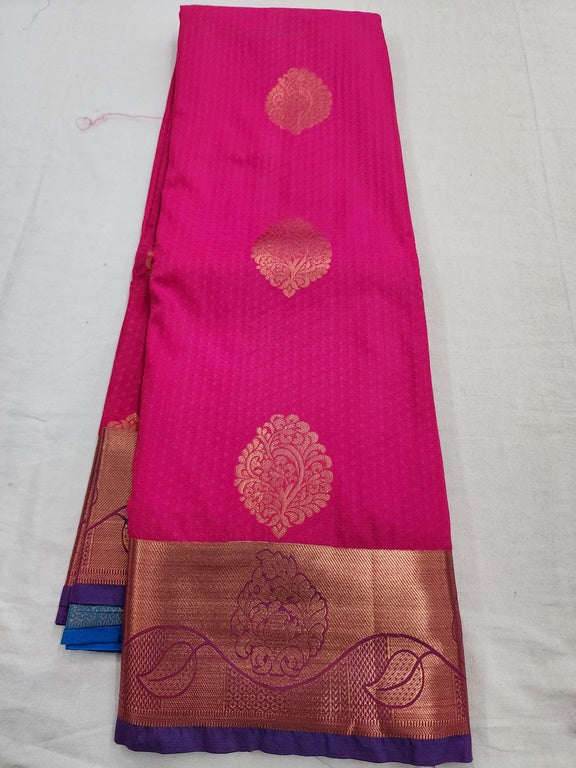 Kanchipuram Blended Fancy Bridal Silk Sarees 651