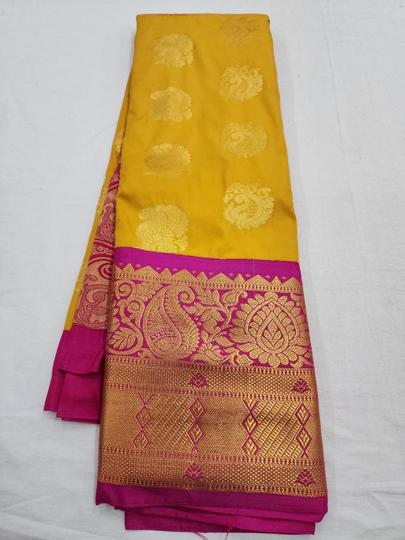 Kanchipuram Blended Fancy Bridal Silk Sarees 661