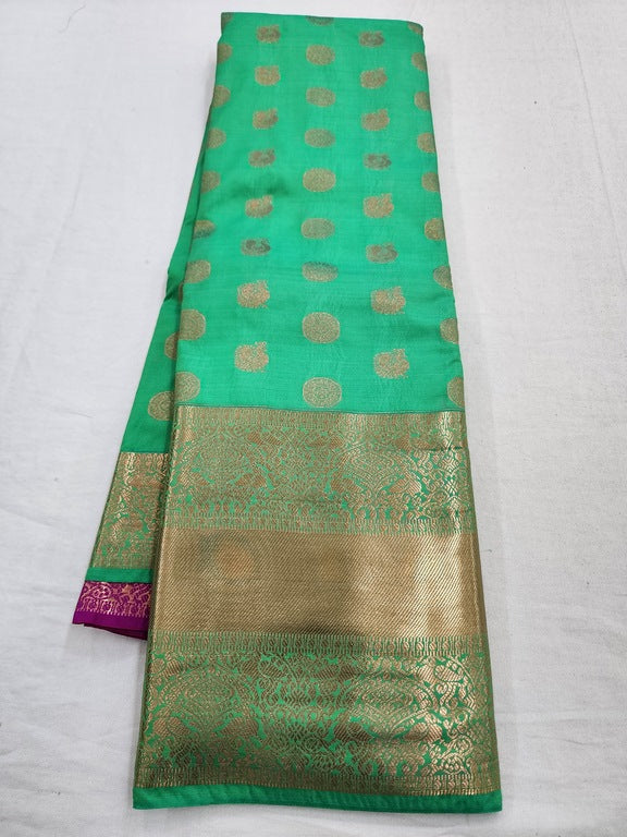 Kanchipuram Blended Fancy Bridal Silk Sarees 671