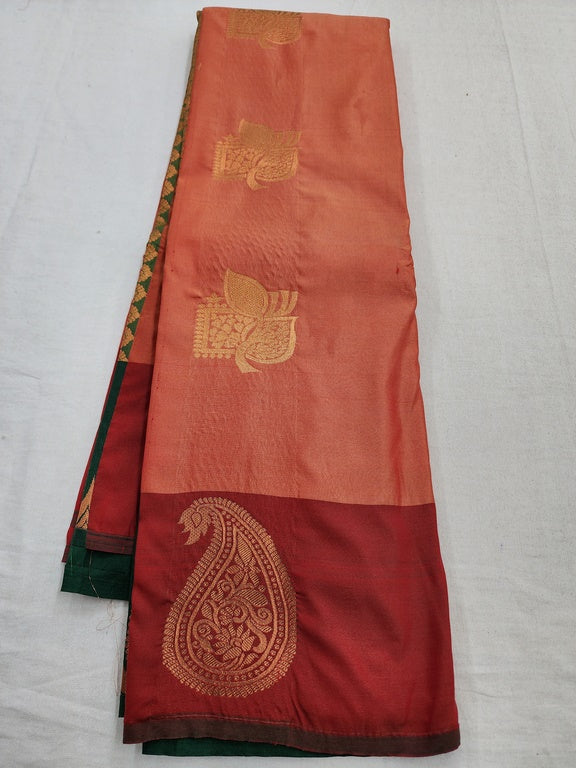 Kanchipuram Blended Fancy Bridal Silk Sarees 674